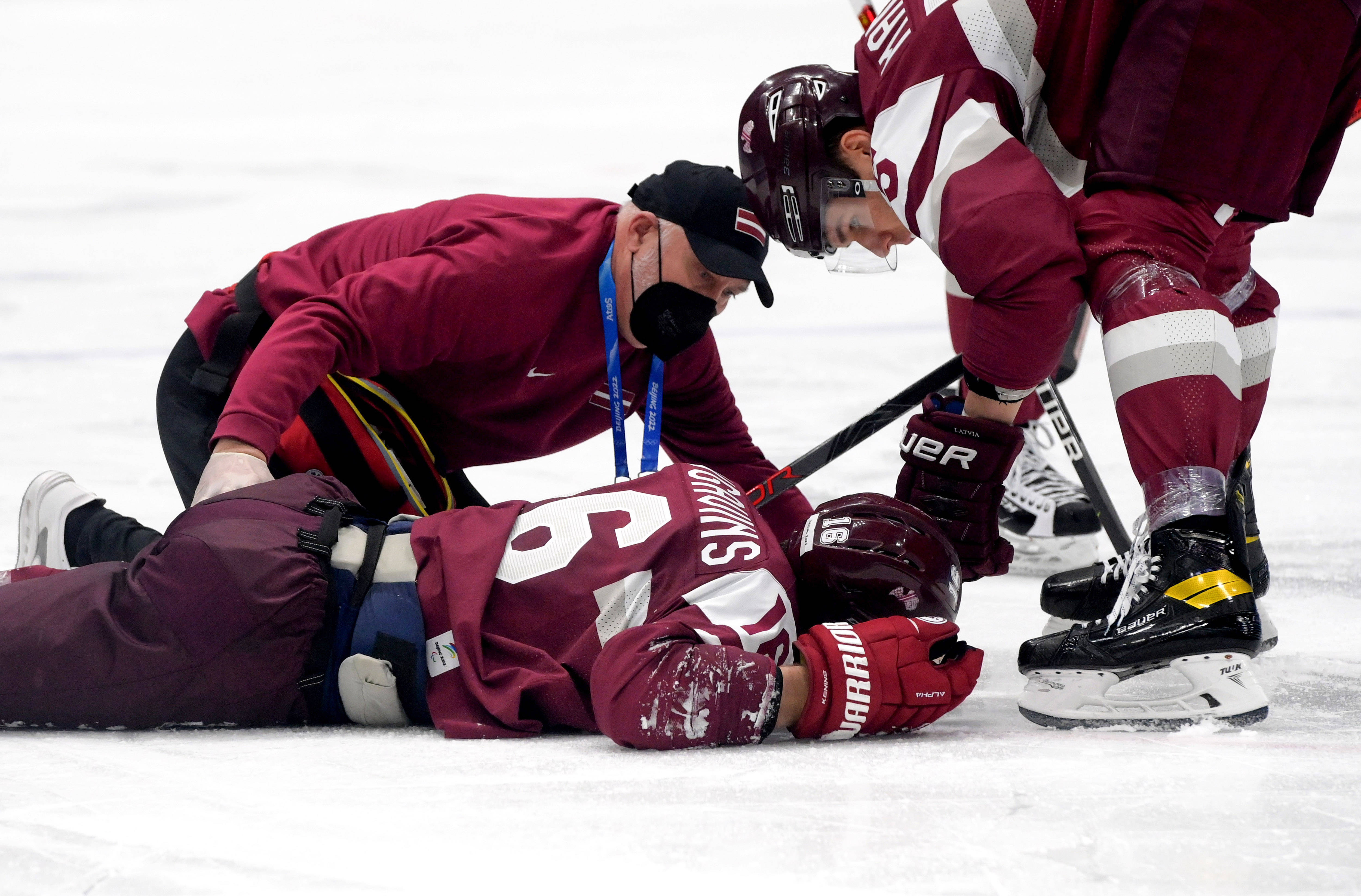 拉脱维亚队在最新比赛中大获全胜